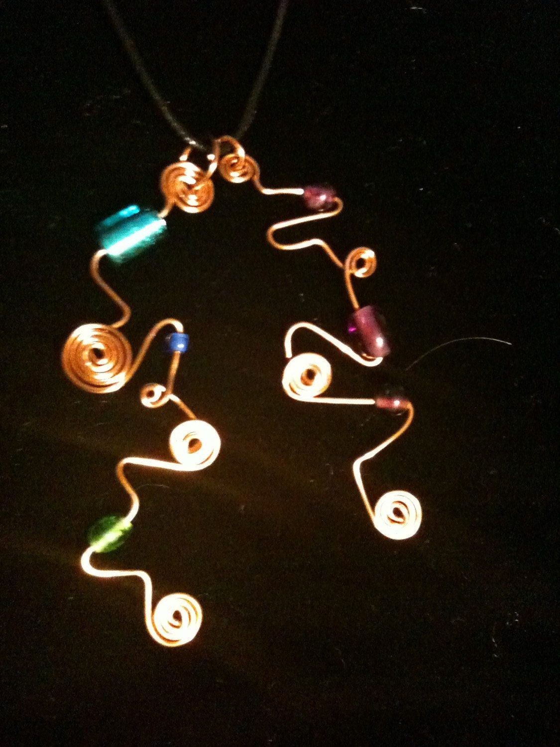 Two Loves Simple Spiral Pendant