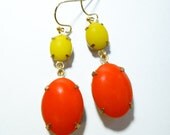 SALE - Color Block earrings - MOSAIC