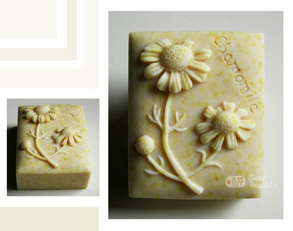 Chamomile Silicone Soap Mold ( Soap Republic )