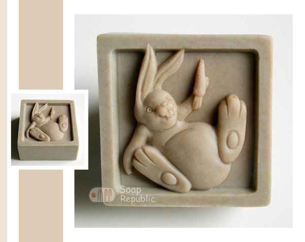 Rabbit Silicone Soap Mold ( Soap Republic )