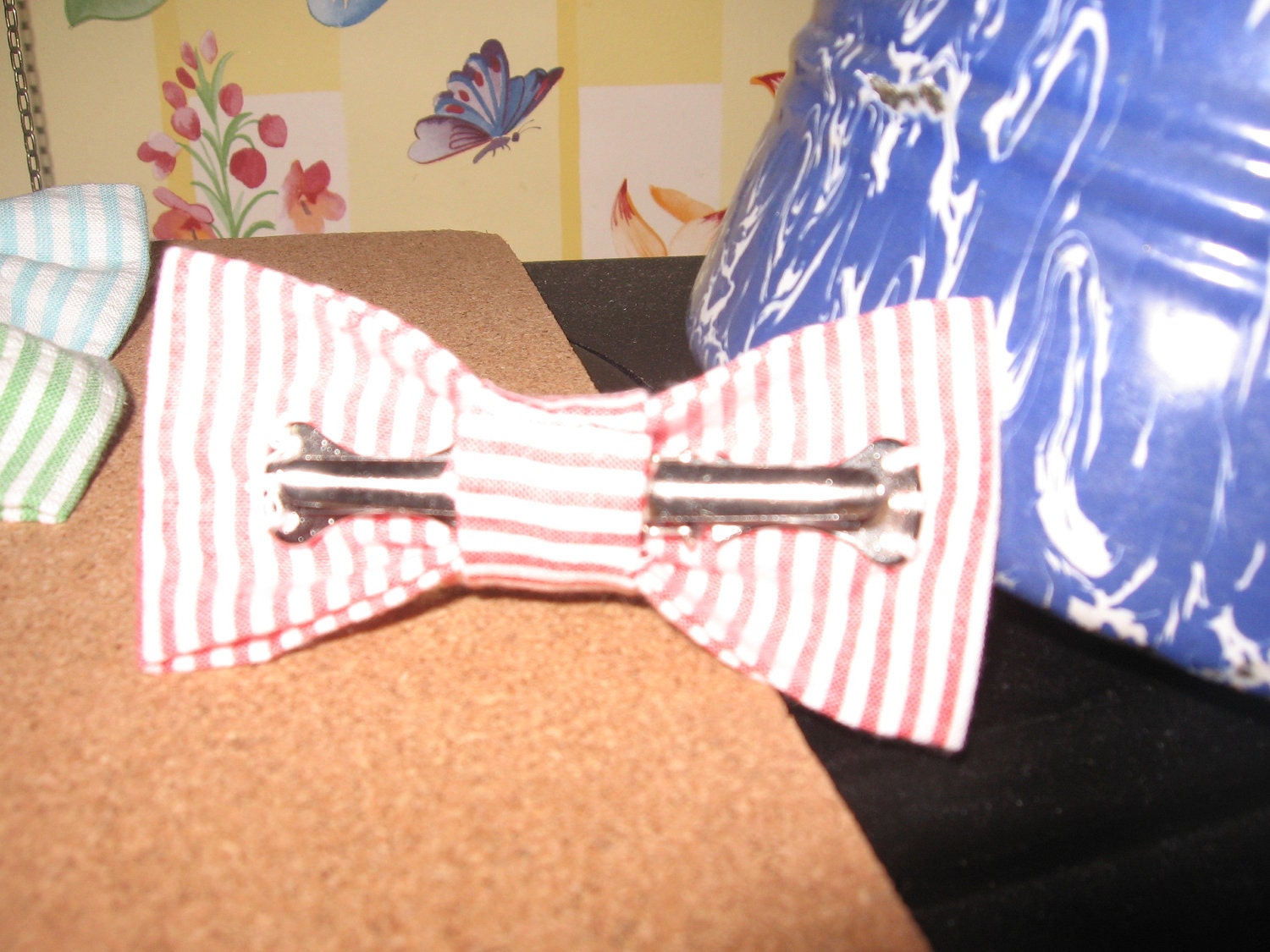 Superman boys clip on bowtie