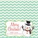 Christmas Treat Bag Tags: Snowman - Printable PDF