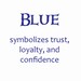 Blue Bracelet - Silver Bar Bracelet - Cobalt Blue