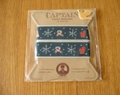 Japanese Ribbon Tape Trim -- winter mittens, scarves & snowflakes