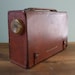 Silvertone 700 Transistor Radio Genuine Top Grain Cowhide Model 1217