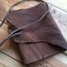 Buffalo Leather binder refillable handstitched by Aixa on Etsy