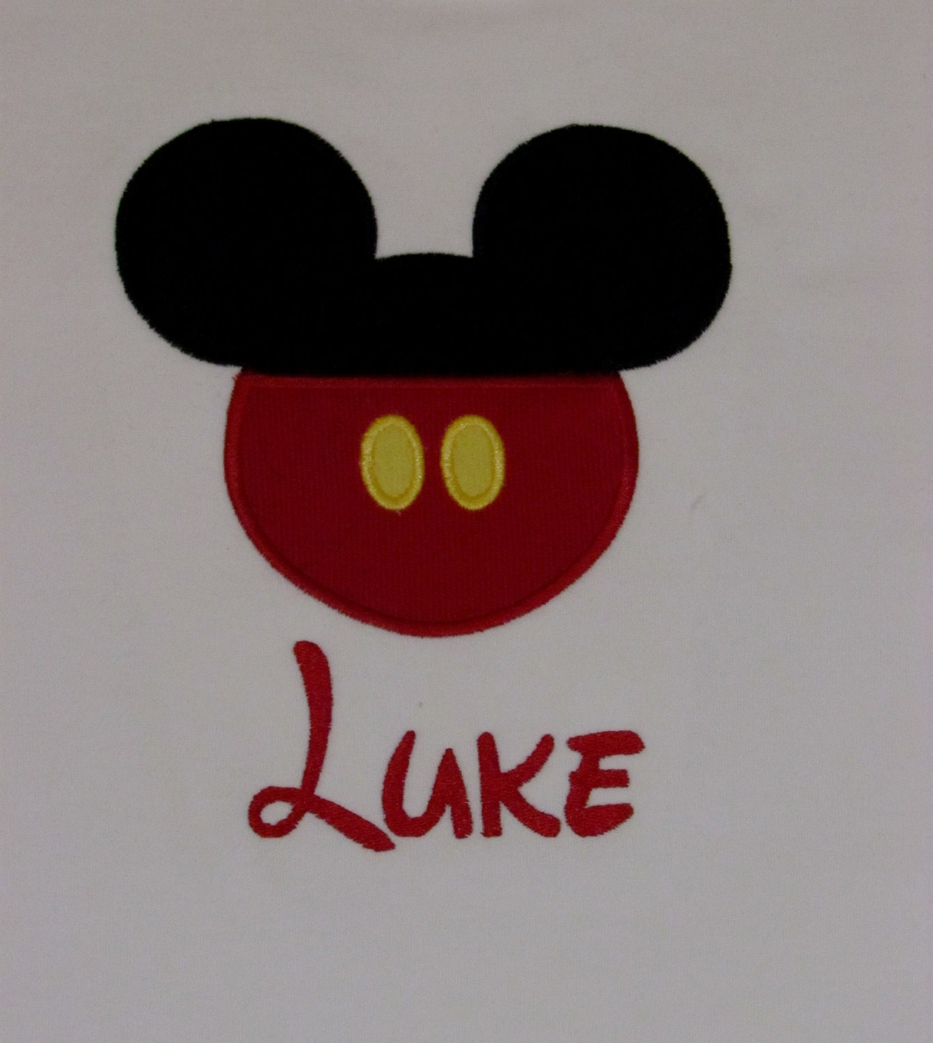 Boys, Mickey Mouse, Mr. Mouse,  Appliqued Shirt or Onesie, Long or Short Sleeve, Disney Vacation, Birthday, YOU DESIGN