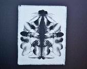 Hand painted art print on Fabric N502