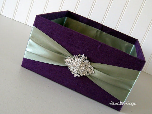 Wedding Box, Program Box, Bubble Box, Centerpiece, Favor - Custom Made