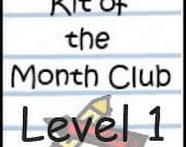 3 Month Subscription - LEVEL 1 Kit of the Month Club