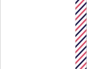Personalized Airmail Notecards