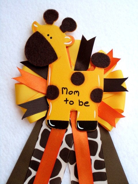 Baby Shower Mom to be Mum Giraffe