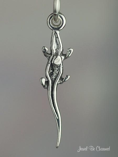 Gator Charm Small Sterling Silver Alligator Florida Everglades or Mascot