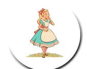 Stickers . Pastel Alice in Wonderland Collection . Loralee Lewis