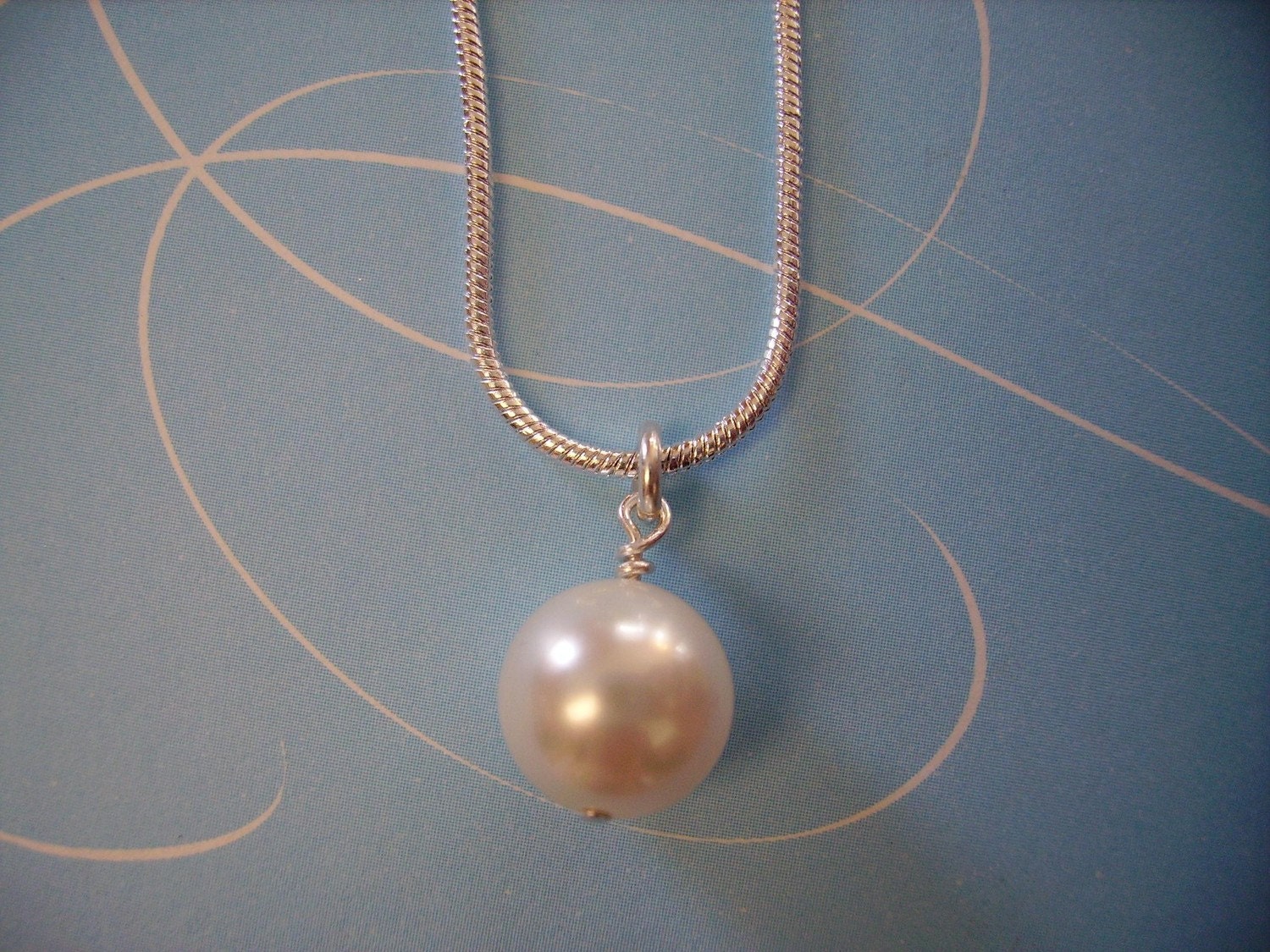 Pure and Simple Pearl Necklace