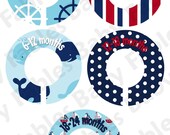 Boutique Style Custom Clothing Dividers - Set Sail
