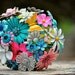 CUSTOM Wedding Jewelry Brooch Bouquet - to fit your colors, style & budget OOAK, vintage bridal bouquet