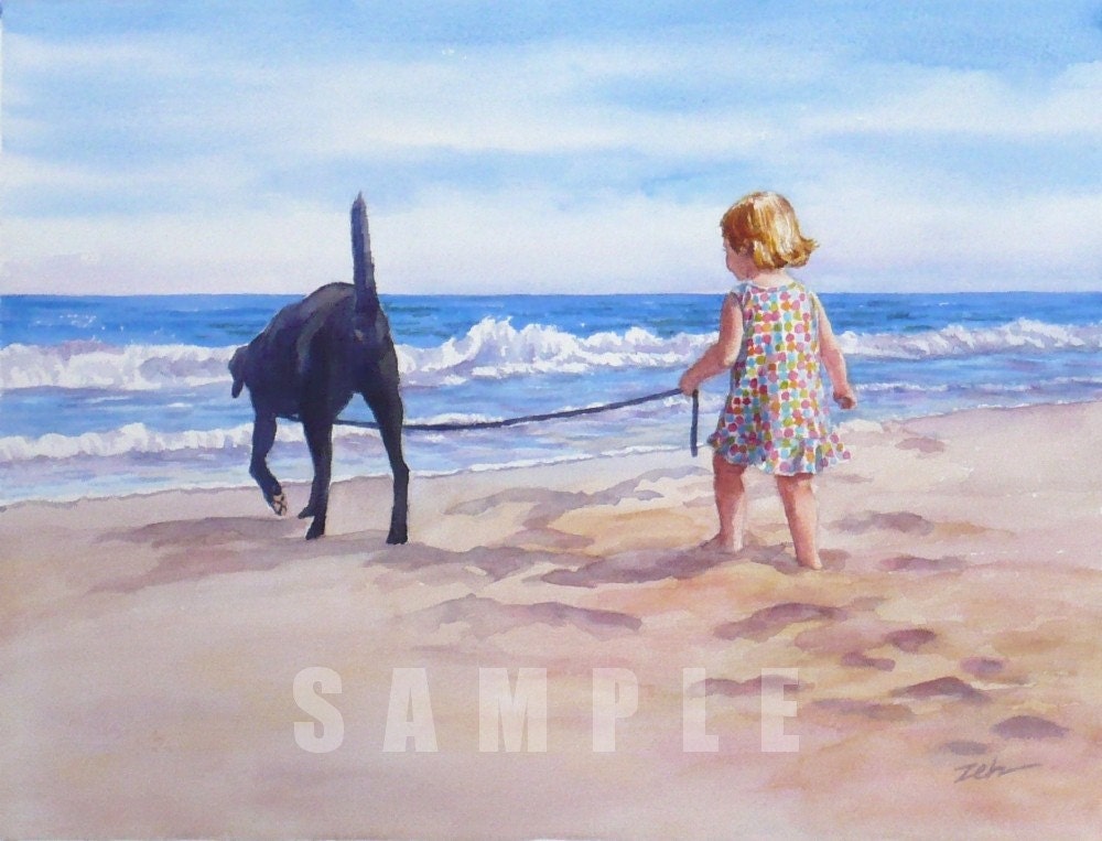 16x20 Custom Commissioned Painting in Watercolor or Oil Janet Zeh