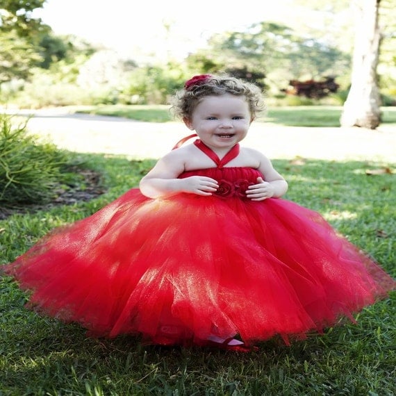 Classy red tutu dress available in red and gold. Available sizes newborn to 24 months.
