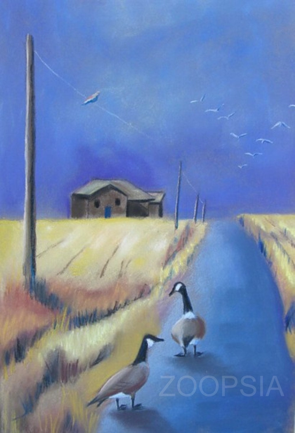 Geese Card