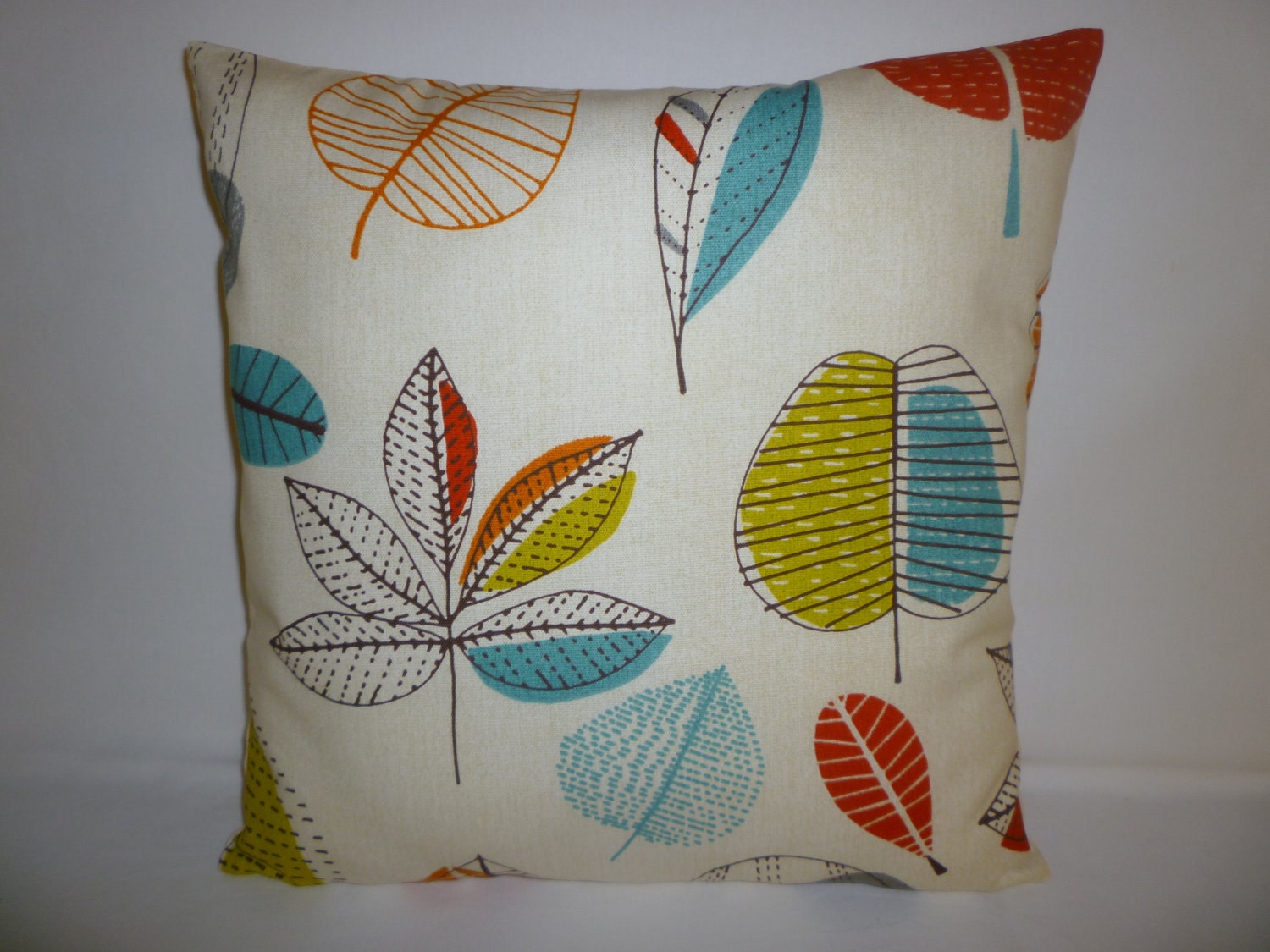 Orange 4 CHOICES Mix Match Designer Pillows Cushion Covers Shams Slips Scatter PAIR 16" (40cm)