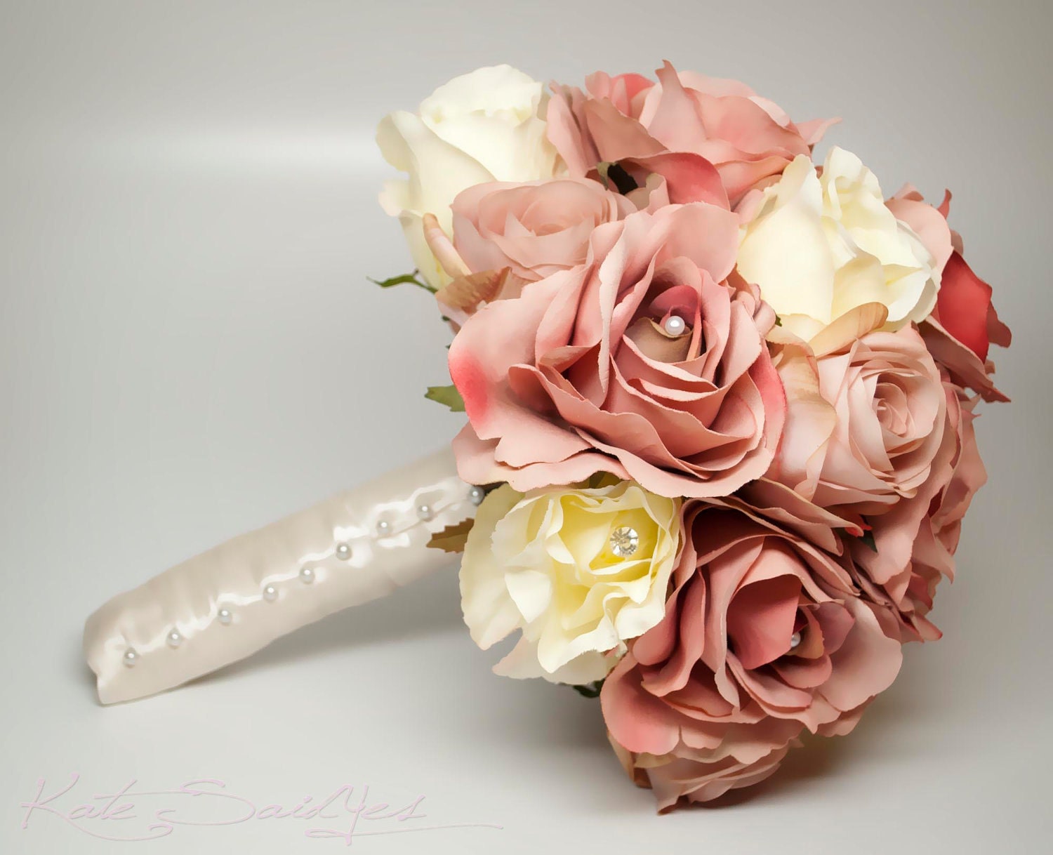 Wedding Bouquet Blush Pink Rose Wedding Bouquet