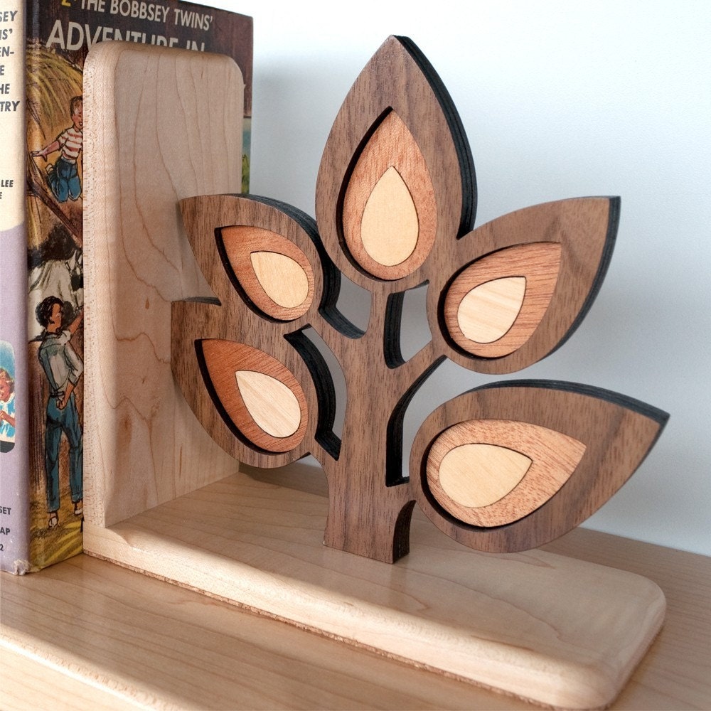 Woodland Tree Branch Forest Sapling Bookend (1)
