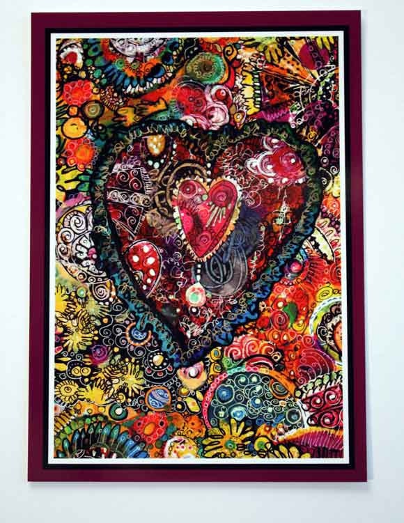 Postcard Heart