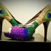 Peacock Bling Shoes