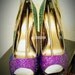 Peacock Bling Shoes