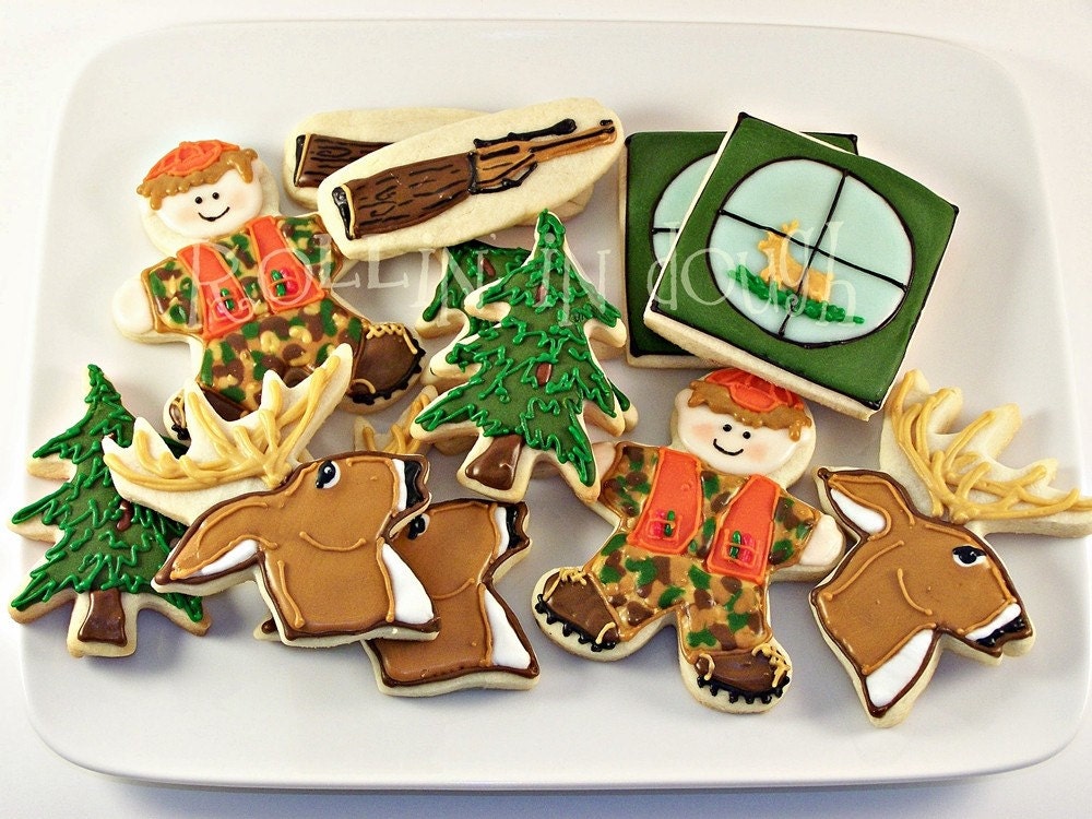 Deer Hunting Cookie Collection