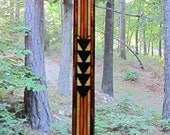 CRAFTSMAN STAINED GLASS, suncatcher, Brown/Amber Glass, Prairie stained glass panel, art glass, interior design, stained glass window