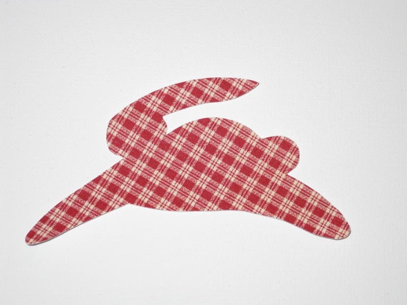 Folk Art  Bunny appliques Set of 6