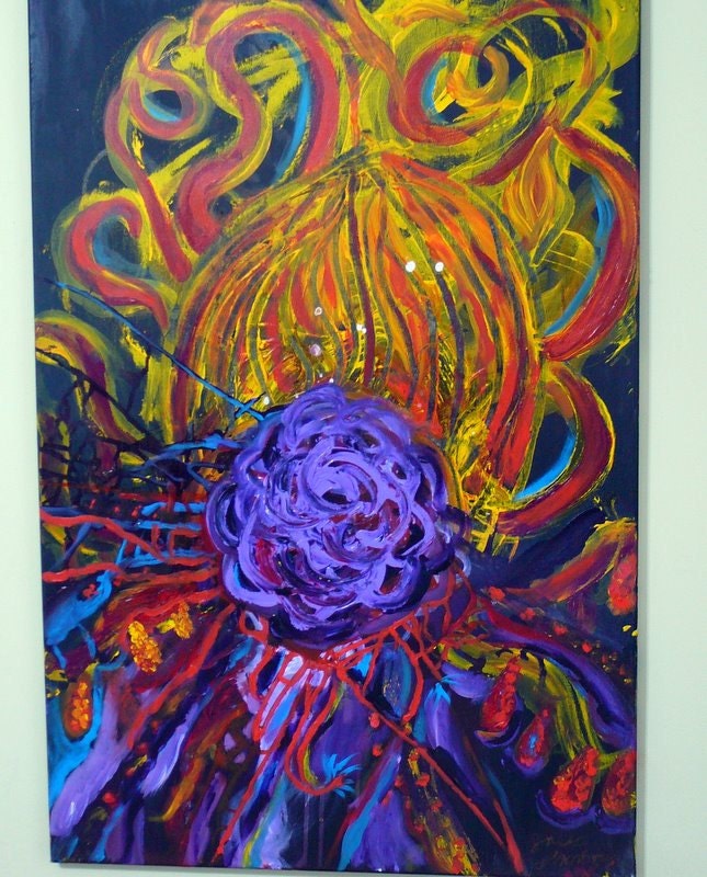 Artomatic Original Large Painting Abstract Modern Textured SALE