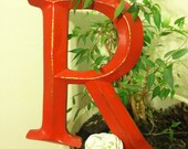 Wall Decor, Large Letter, Shabby Chic Wall Decor - New Item - PiCK YoUR CoLOr and PIcK YOuR LeTTeR