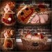 Instant Download Crochet Pattern- No 44 Gingerbread boy & girl - Cuddle Cape Set -Photography Prop
