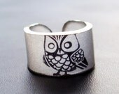 Great Big Owl Ring - Choose Your Size