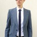 Skinny Knitted Tie in Royal Navy Blue Lambswool - Gift For Him Men Dad Boss Under 50 - MADE TO ORDER