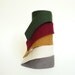 Skinny Knitted Tie in Golden Mustard Brown Lambswool - MADE TO ORDER