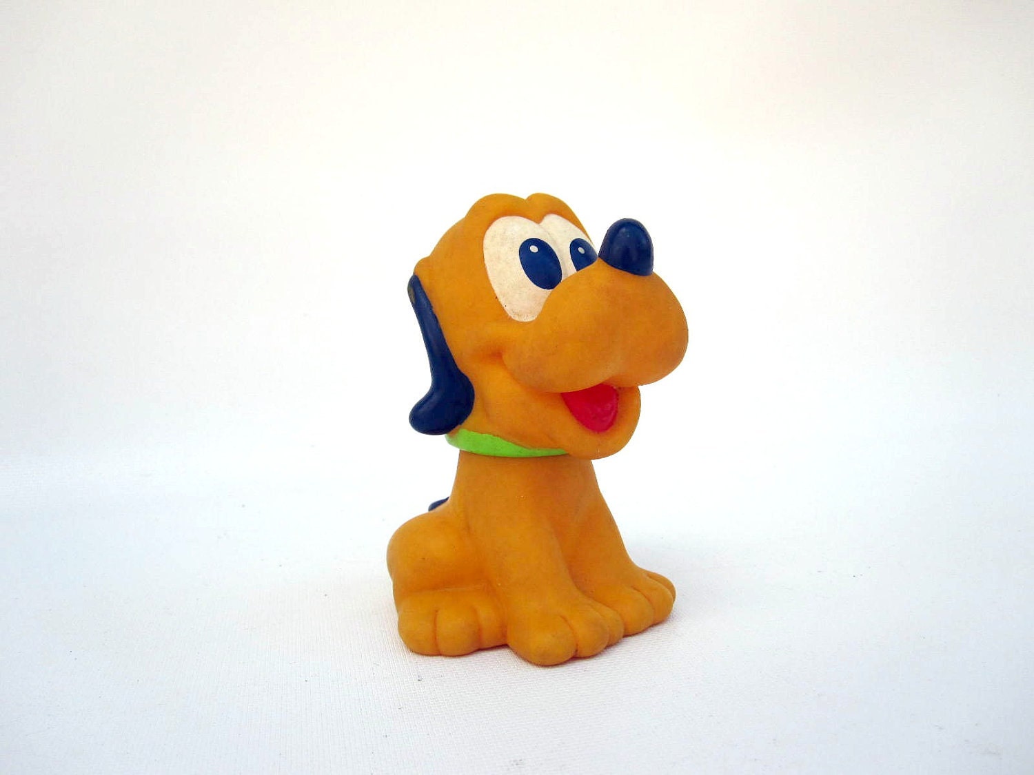 Vintage Pluto Squeak Toy Bath or Dog Toy Disney Souvenir