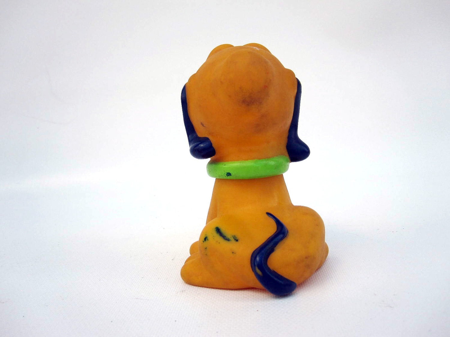Vintage Pluto Squeak Toy Bath or Dog Toy Disney Souvenir
