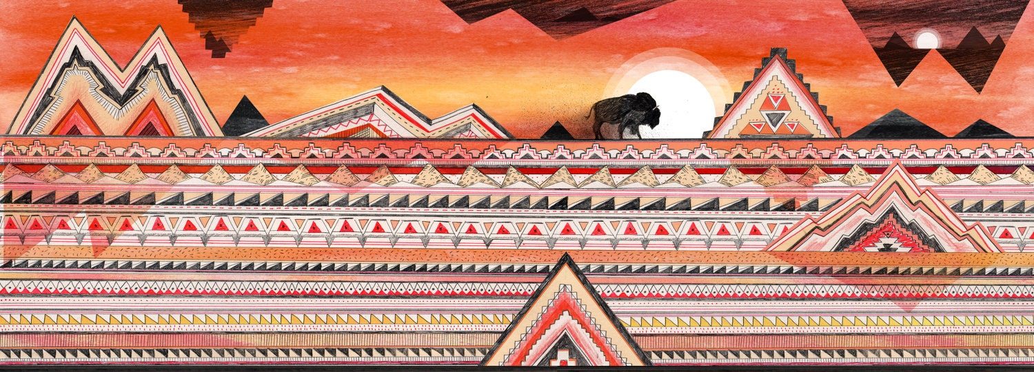 Journey // A3 print