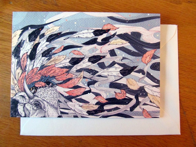 Magic Breeze // Greeting Card