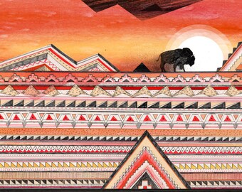 Journey // A3 print