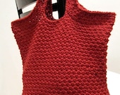 Knitted Small Market Bag Pattern - (Dotty Bag)