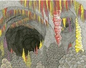 Color Cave Screenprint 22x30