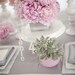 Block Typography Acrylic Table Numbers 1-9
