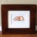 Red Fox Watercolor Painting Fine Art Print