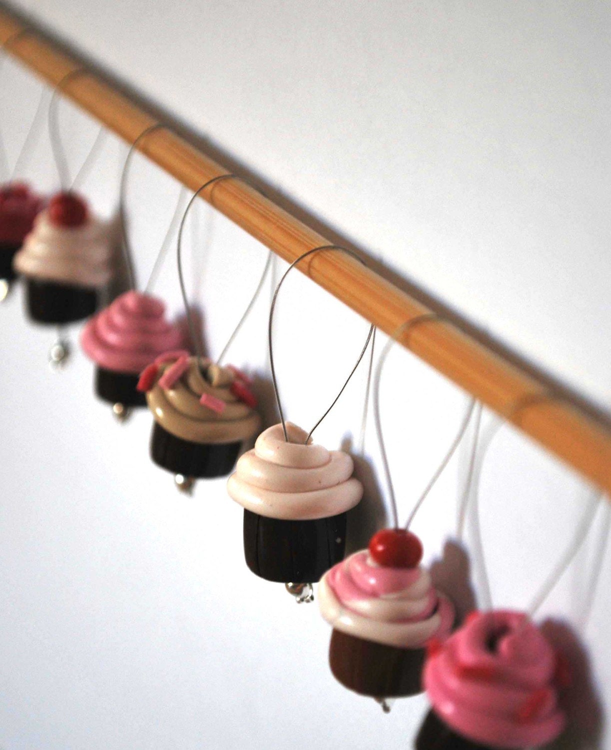 Cupcake Stitch Markers (Set of 4)