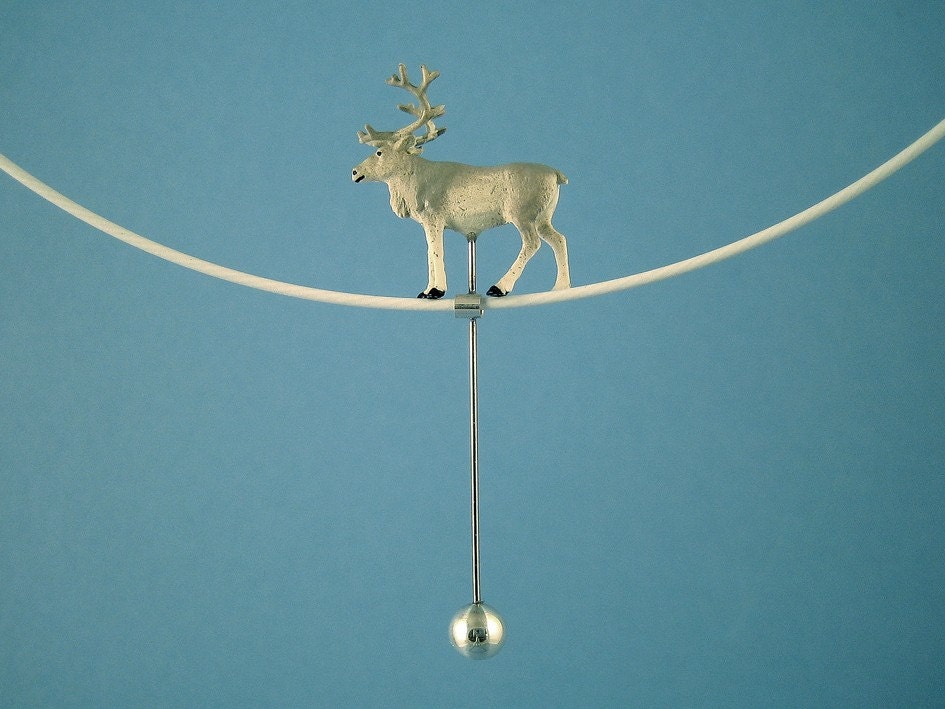 Tightrope walk  "REINDEER" - Neckwire necklace